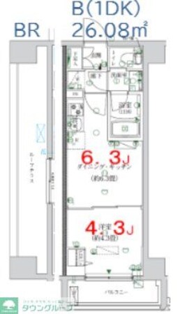 墨田区押上3丁目PJの物件間取画像